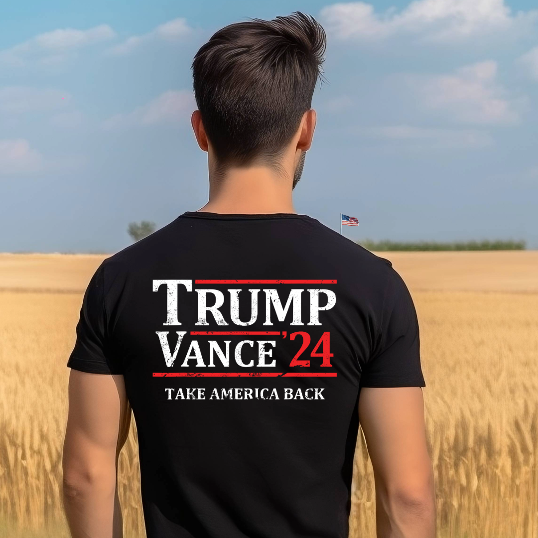 Trump Vance 2024 Take America Back Short Sleeve Tee #20241